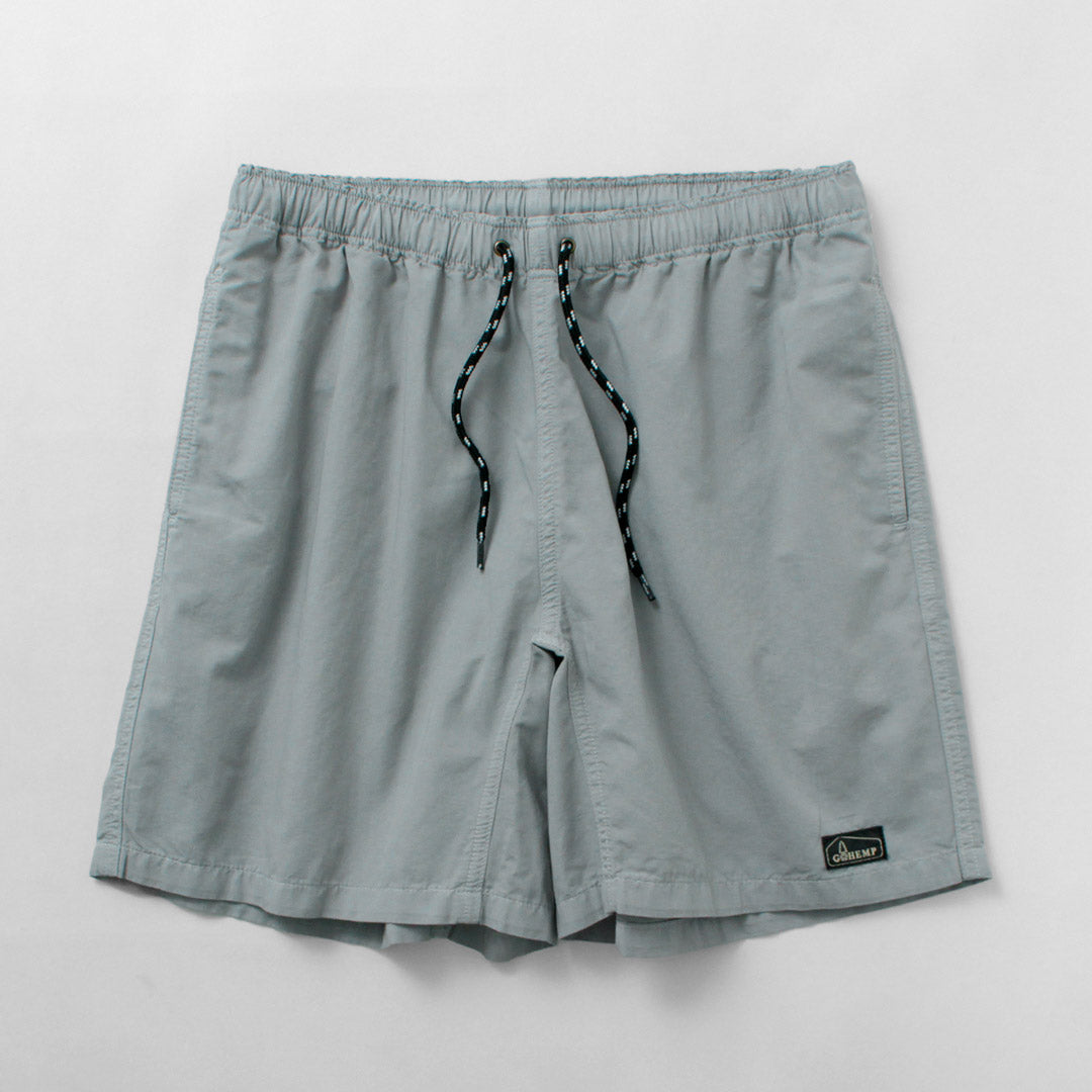 GOHEMP / Short de confiture de chanvre Coton de chanvre Tissu météorologique en polyester recyclé