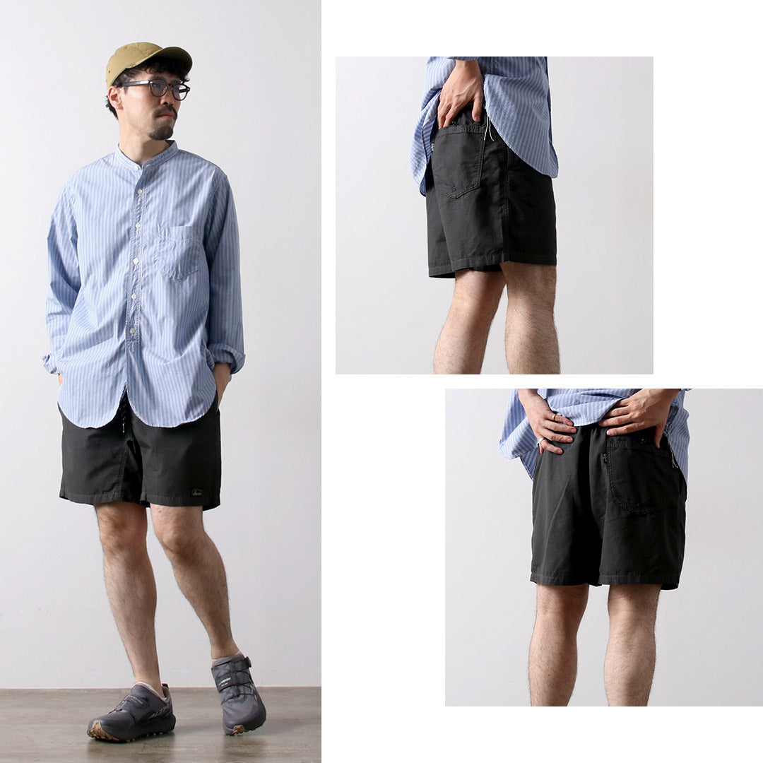 GOHEMP / Short de confiture de chanvre Coton de chanvre Tissu météorologique en polyester recyclé