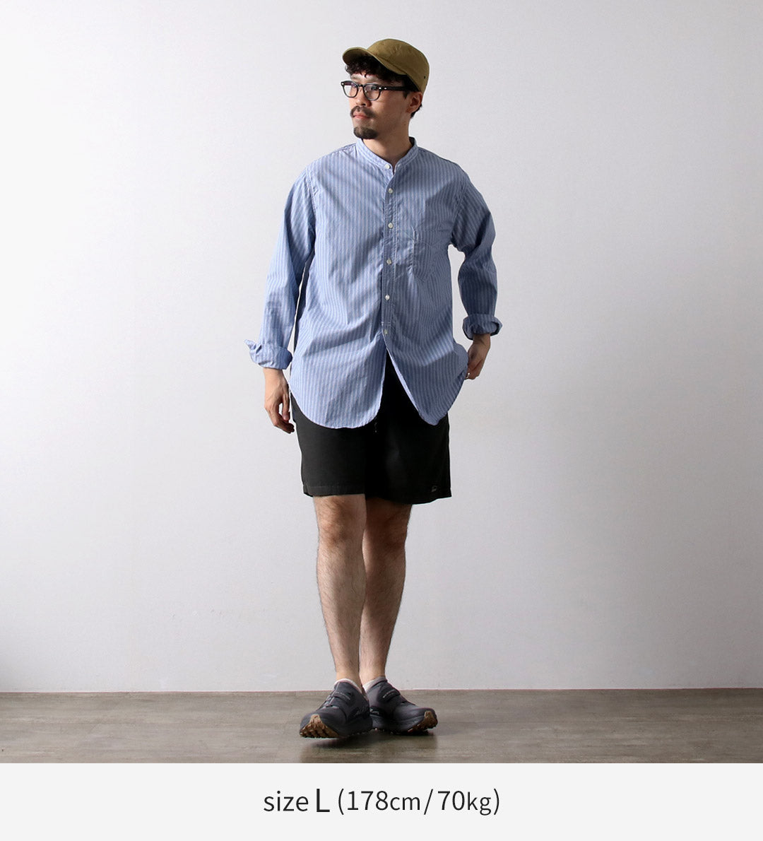 GOHEMP / Short de confiture de chanvre Coton de chanvre Tissu météorologique en polyester recyclé