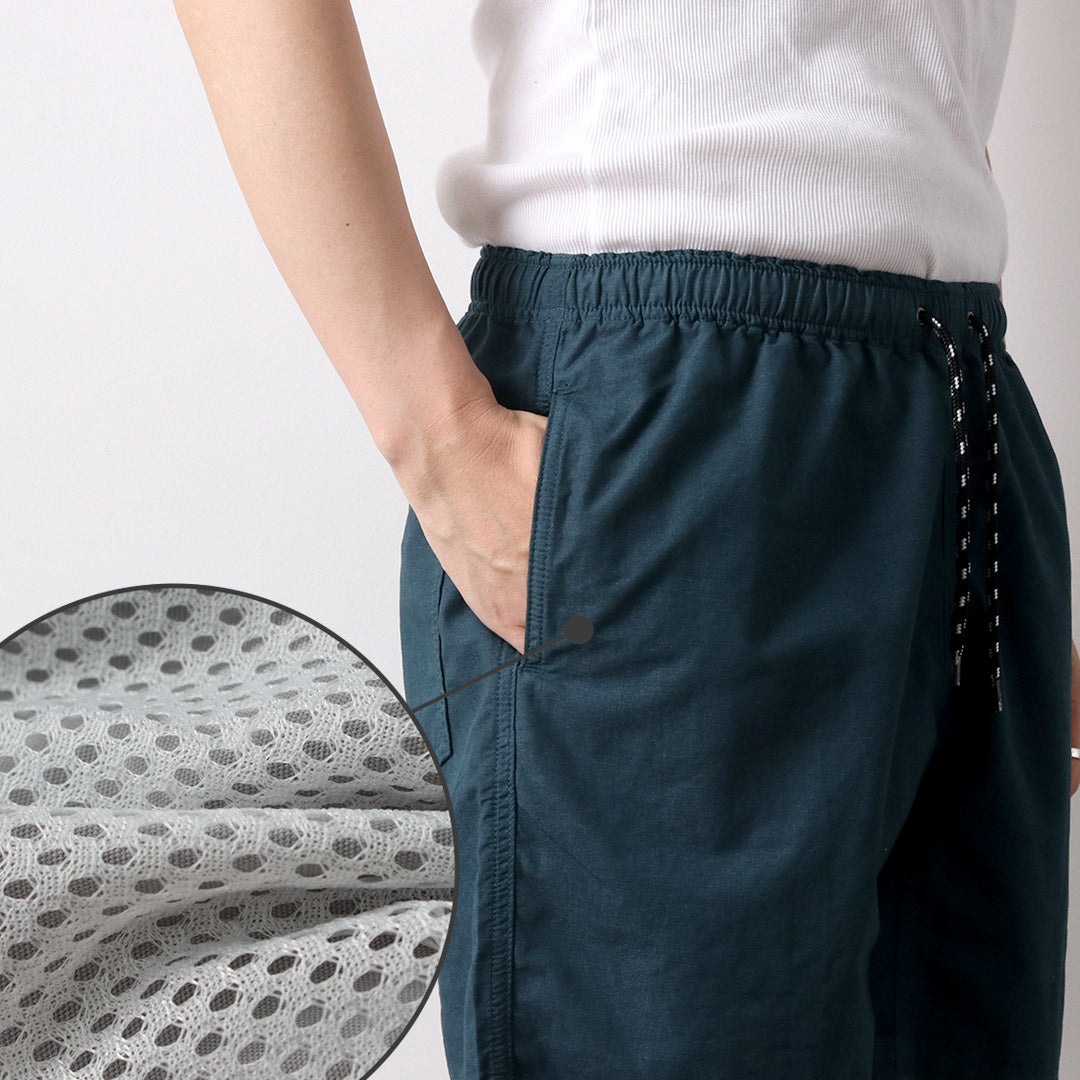 GOHEMP / Short de confiture de chanvre Coton de chanvre Tissu météorologique en polyester recyclé
