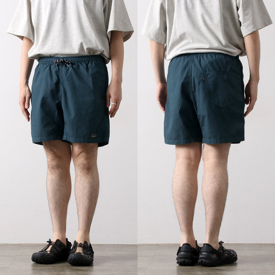 GOHEMP / Short de confiture de chanvre Coton de chanvre Tissu météorologique en polyester recyclé