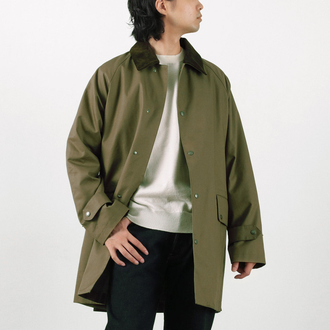 TRADITIONAL WEATHERWEAR / 고밀도 원단 코듀로이 칼라 코트
