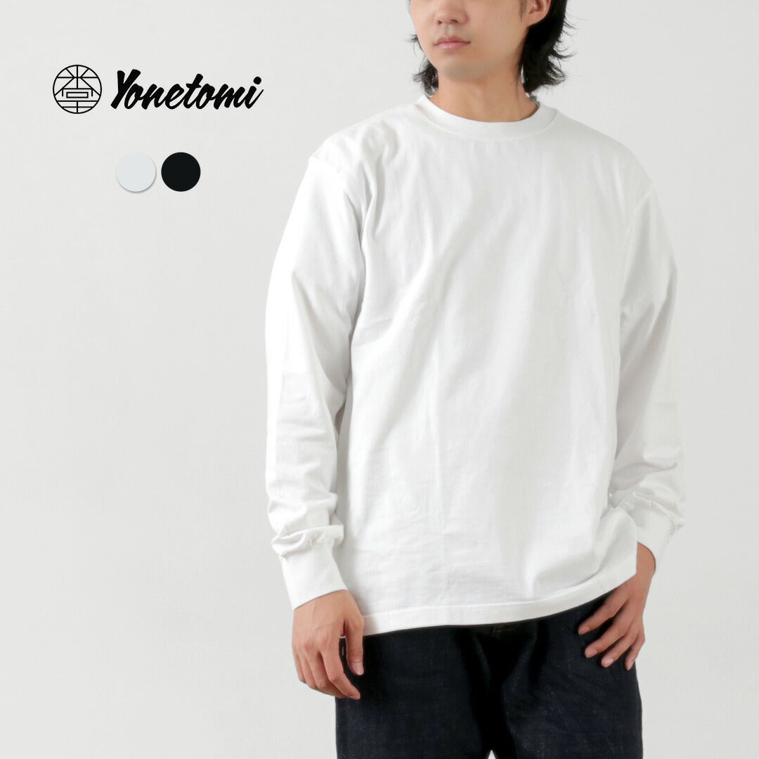 YONETOMI NEW BASIC / 新基本款T恤长袖