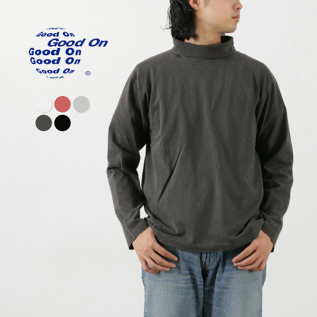 GOOD ON / Long Sleeve Turtle Neck T-Shirt