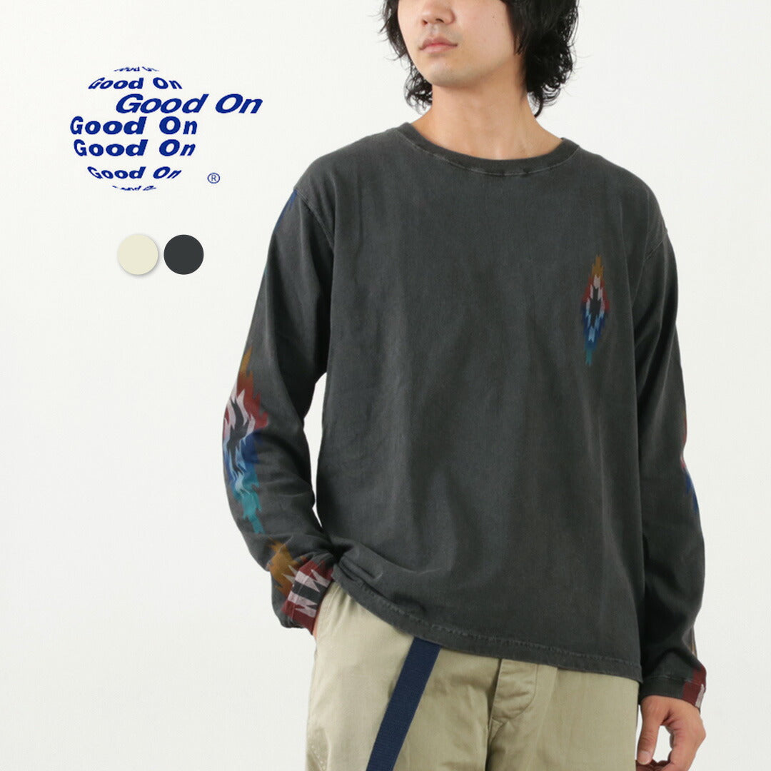 GOOD ON / Chimayo Long Sleeve Crew Neck T-Shirt