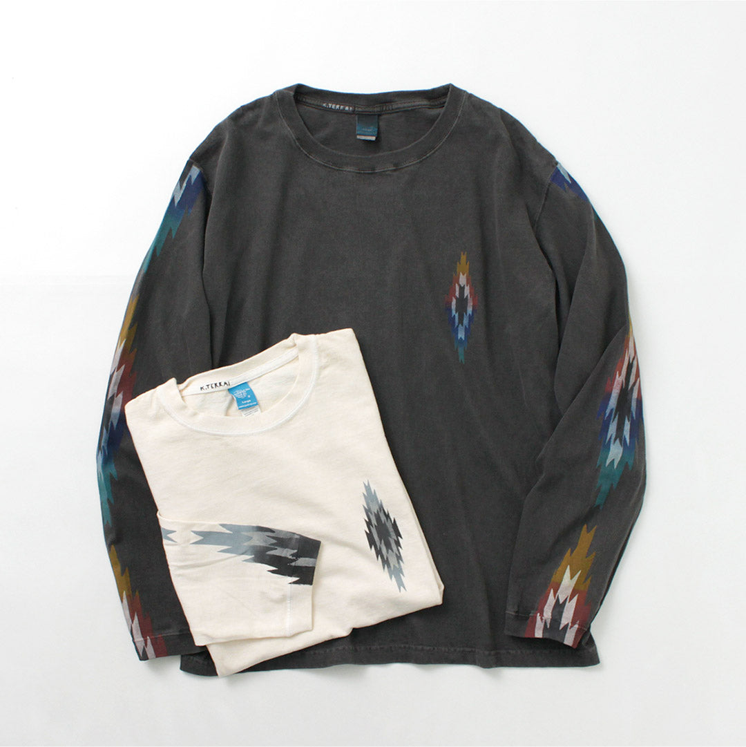 GOOD ON / Chimayo Long Sleeve Crew Neck T-Shirt