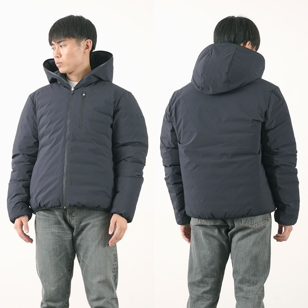 SAVE THE DUCK / Veste à capuche réversible en duvet synthétique Ezra