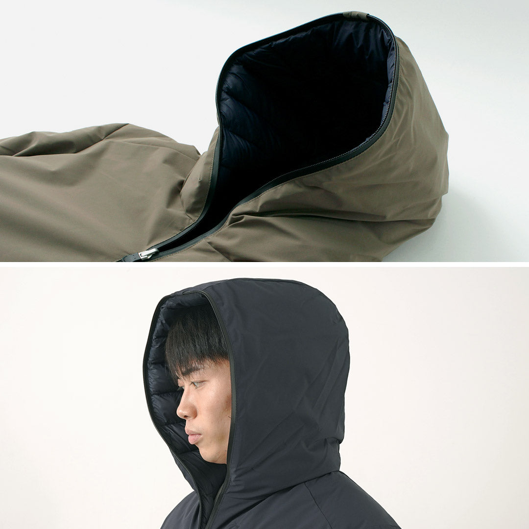 SAVE THE DUCK / Veste à capuche réversible en duvet synthétique Ezra