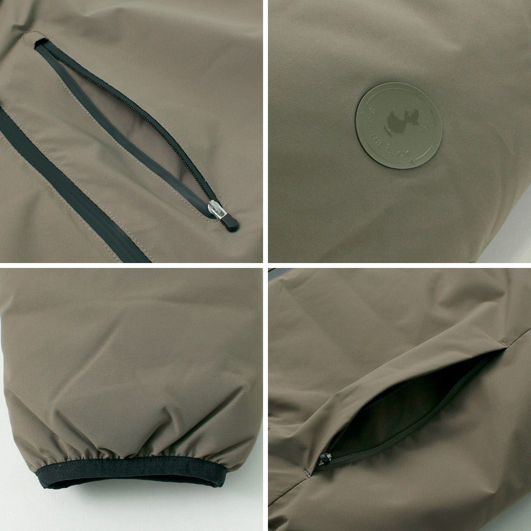 SAVE THE DUCK / Veste à capuche réversible en duvet synthétique Ezra