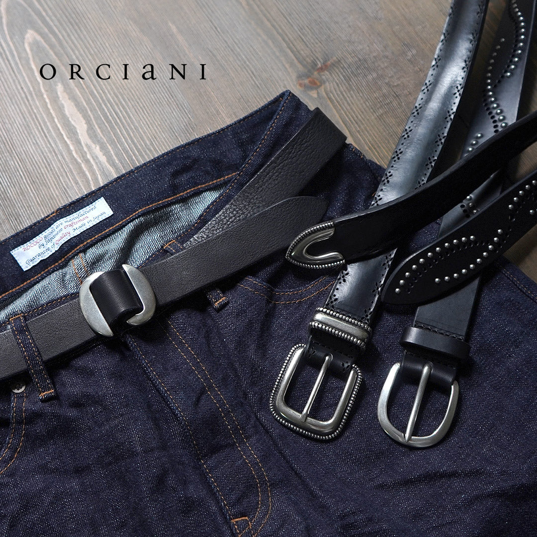 ORCIANI / Bull Soft leather with micro studs