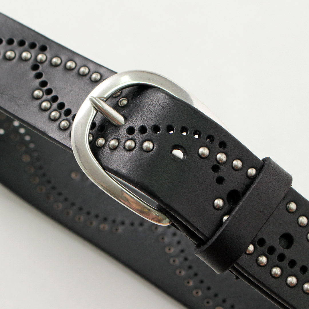 ORCIANI / Bull Soft leather with micro studs