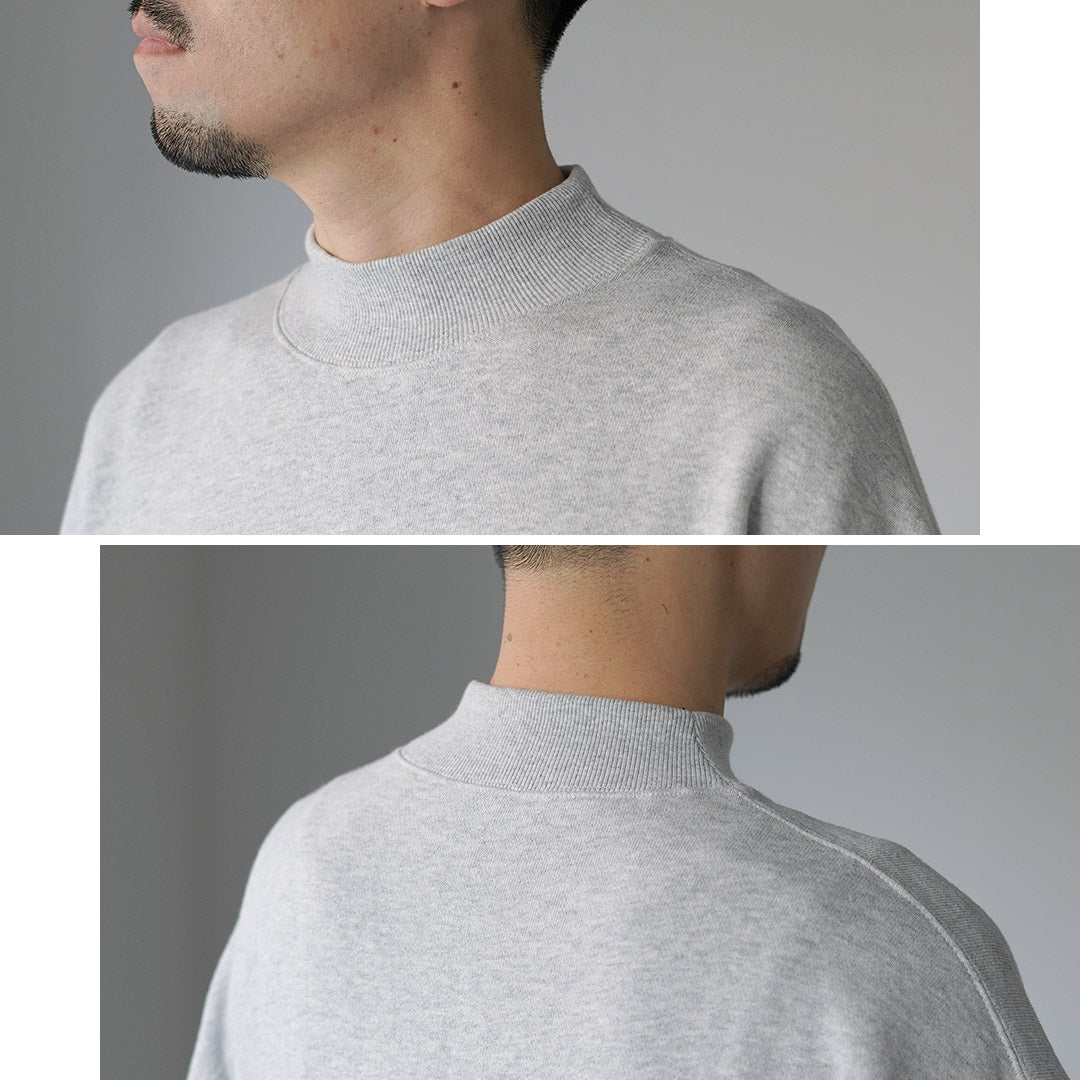 GOHEMP / Sudadera con cuello simulado