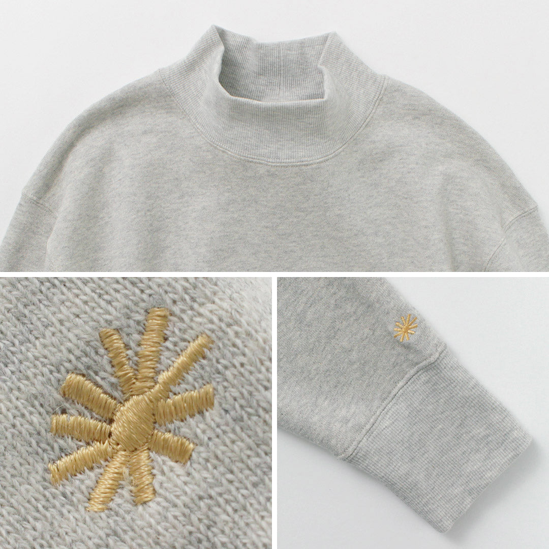 GOHEMP / Sudadera con cuello simulado
