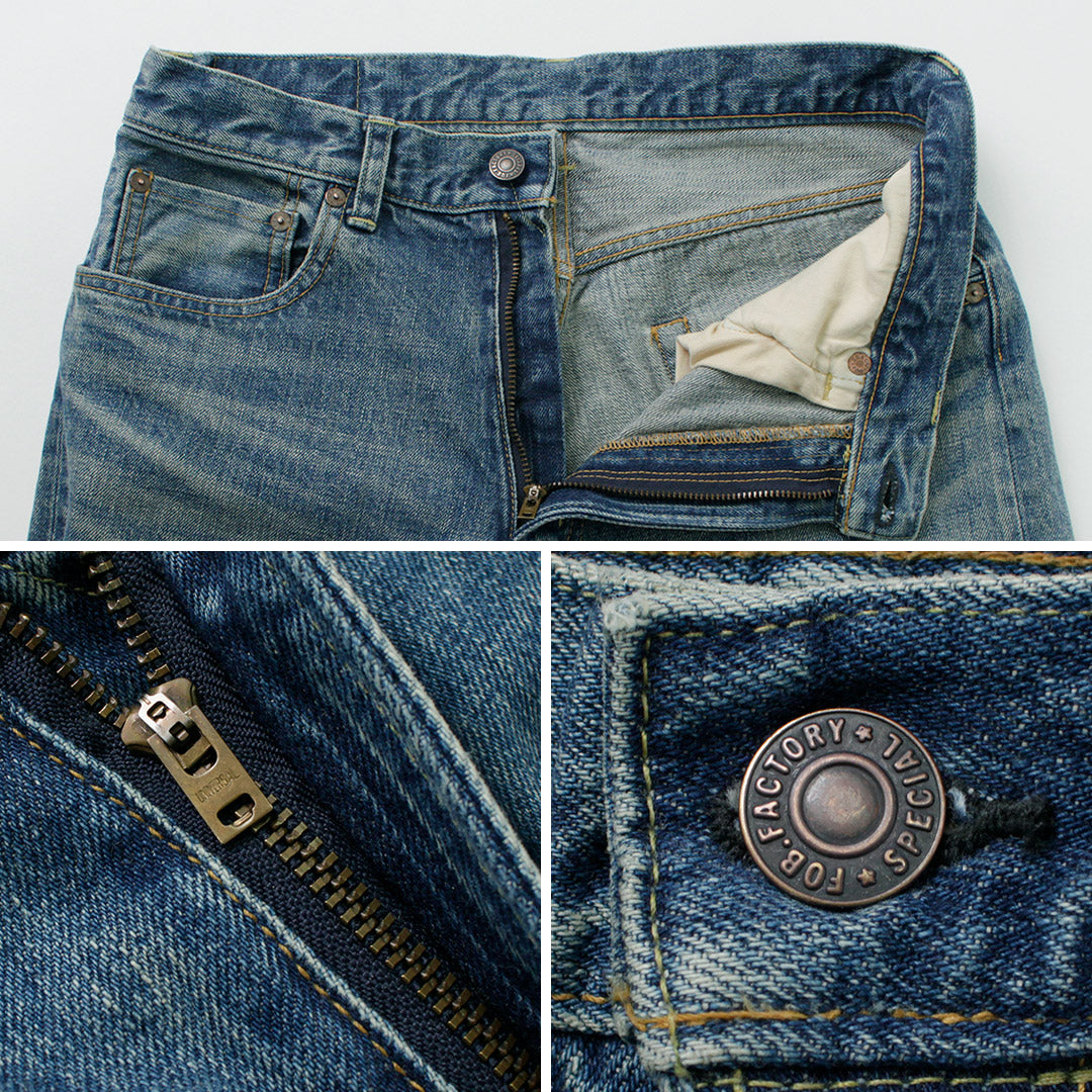 FOB FACTORY / F160 Selvedge 66 Denim 5-Pocket Jeans