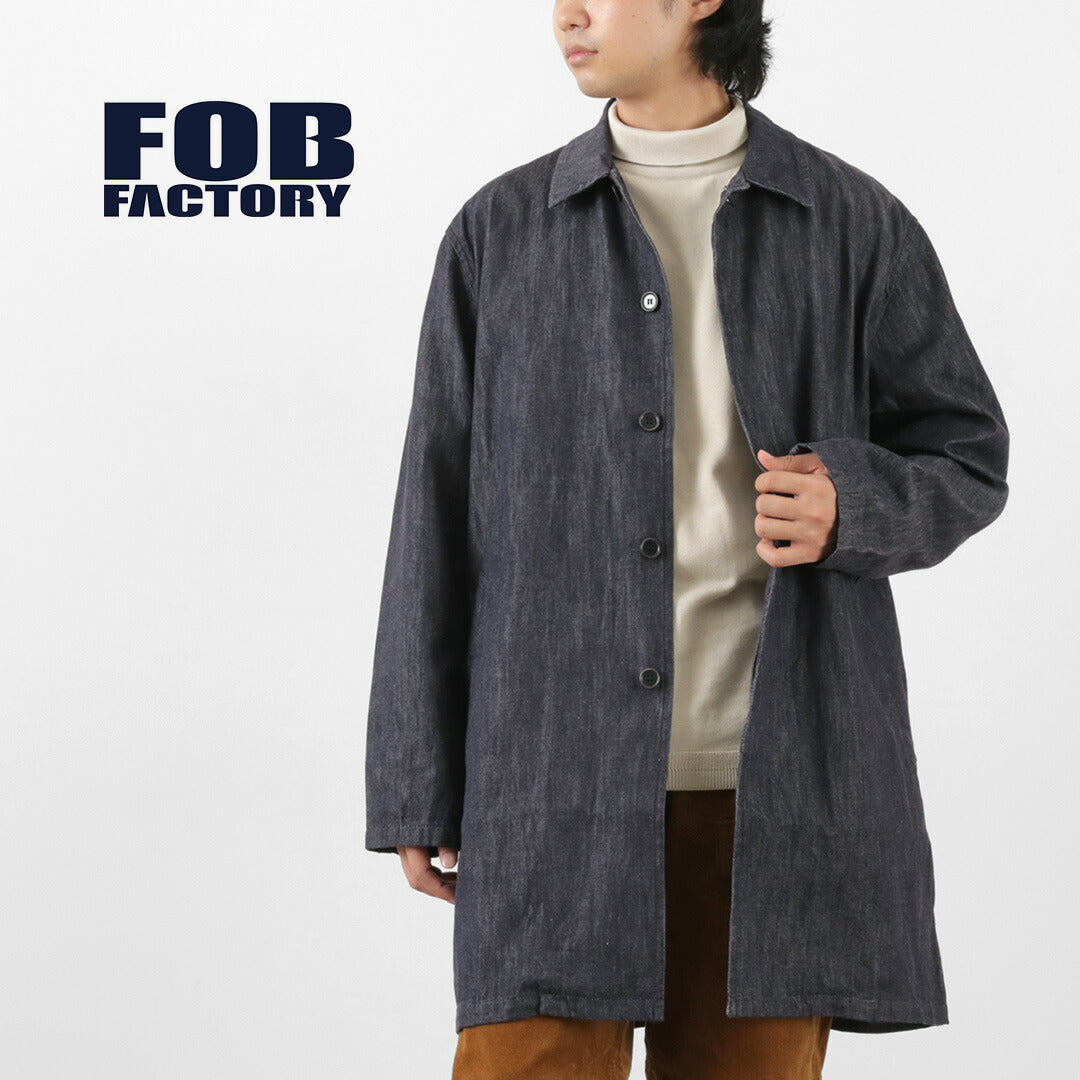 FOB FACTORY / F2437 Abrigo Vasco Denim
