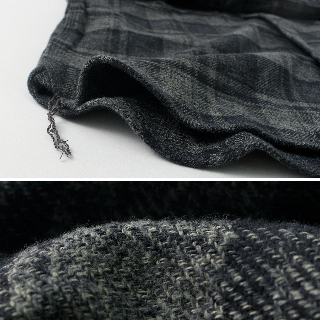 FOB FACTORY / F3497 Chemise de travail à carreaux en flanelle