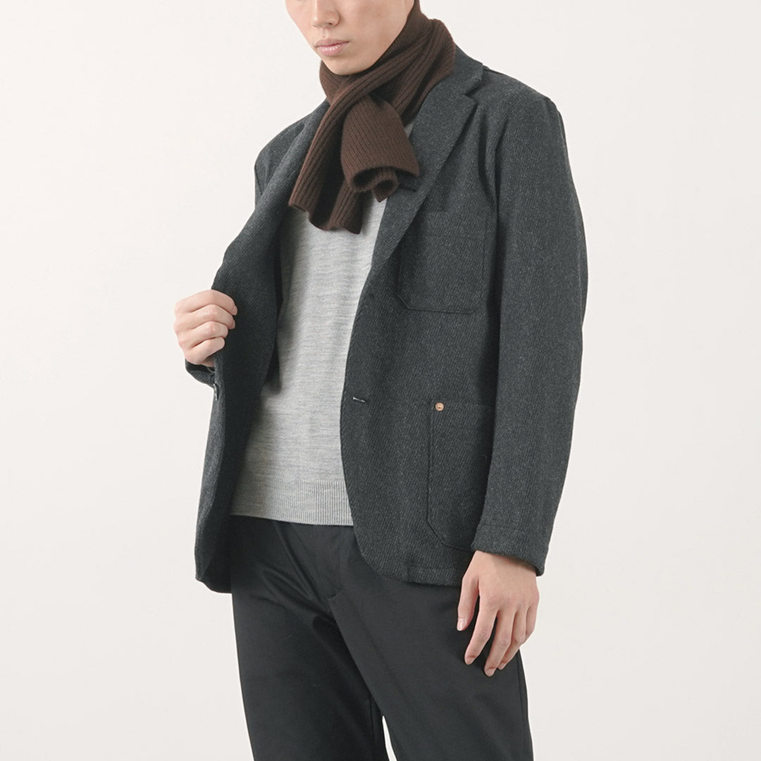 Re Hecho en Tokio Japón / Jacket de Overoply Kersey de lana Kersey