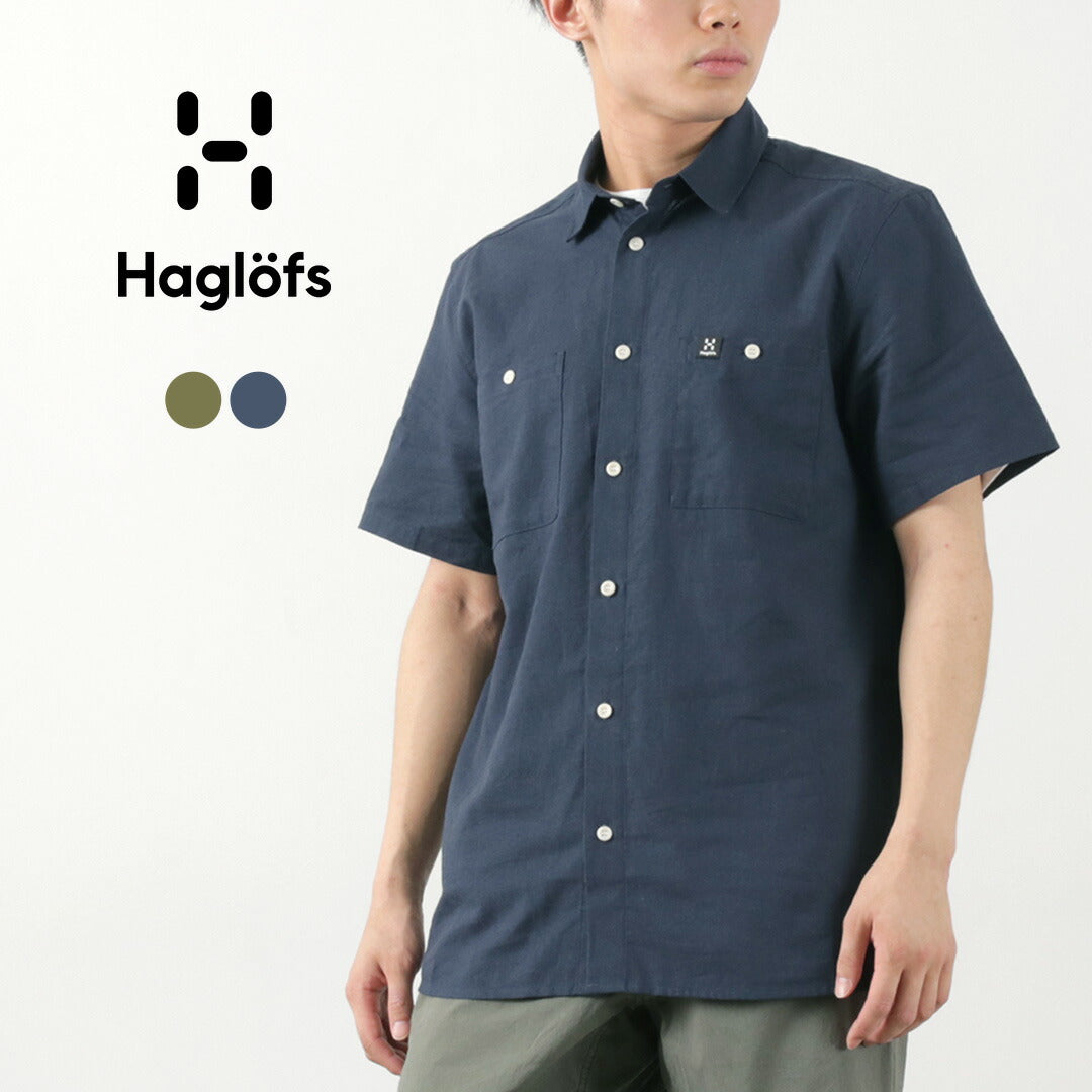 haglofs /奇怪的大麻短袖衬衫