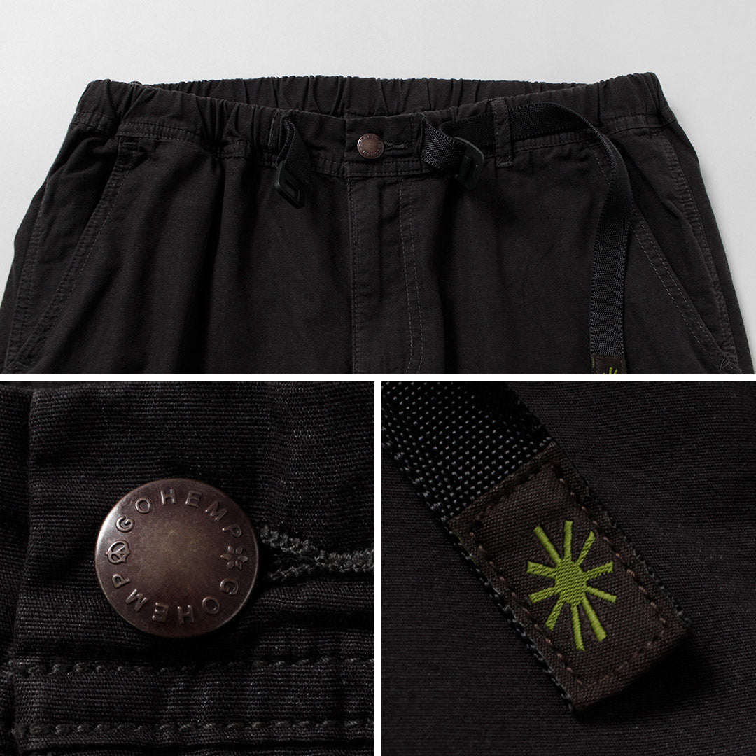 GOHEMP / Hemp Utility Basic Pants