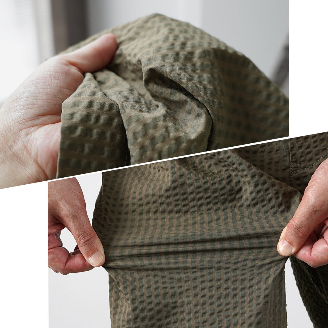 Et pantalon de seersucker à sec / sèche