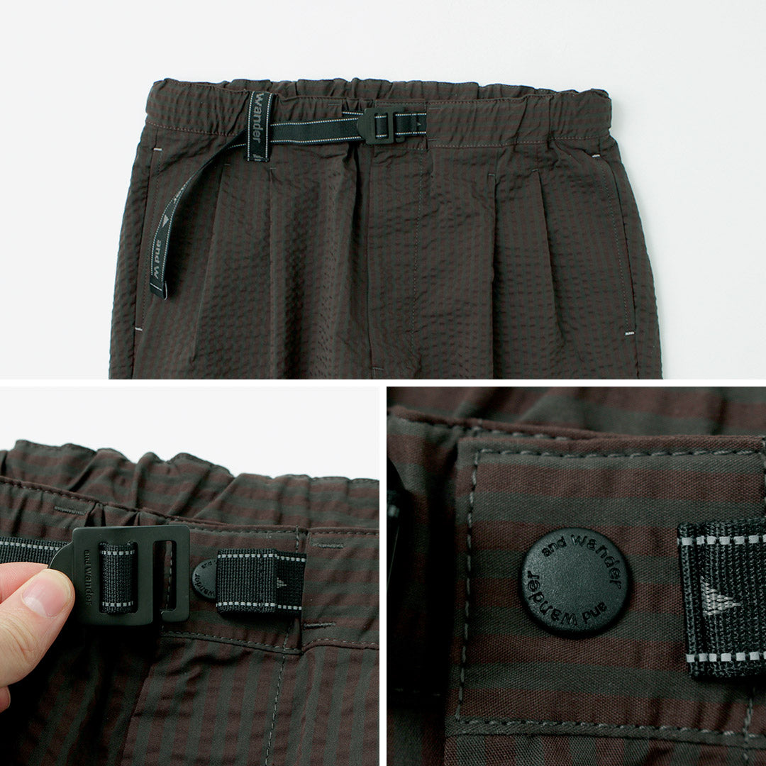 Et pantalon de seersucker à sec / sèche