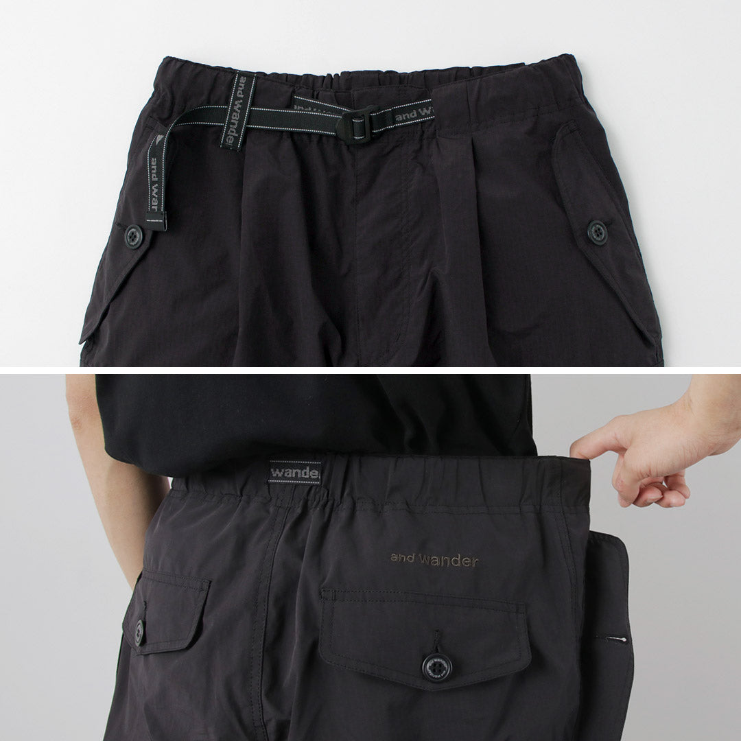 Et errer / pantalon de chargement surdimensionné