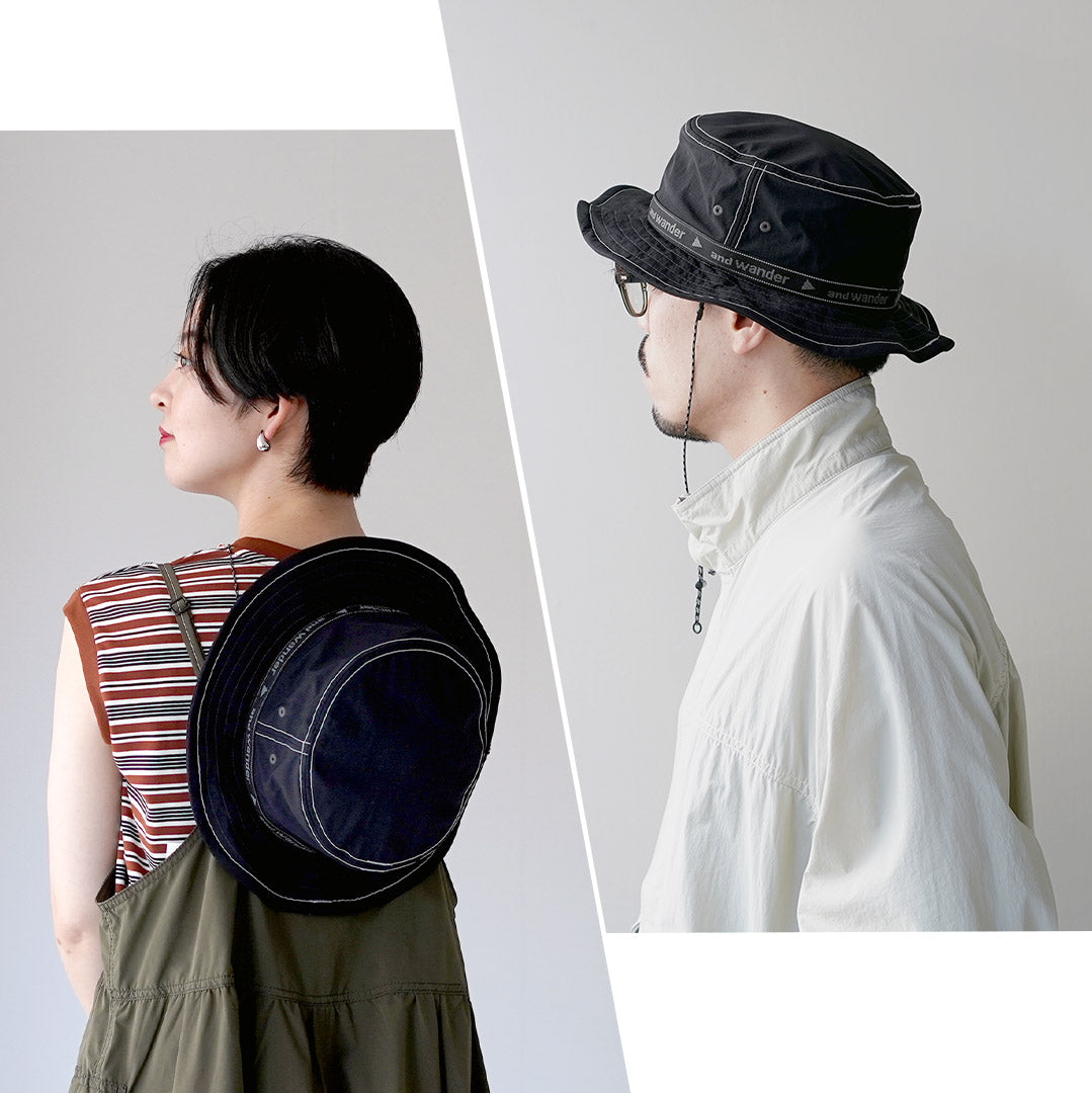 AND WANDER / Jacquard Tape Hat