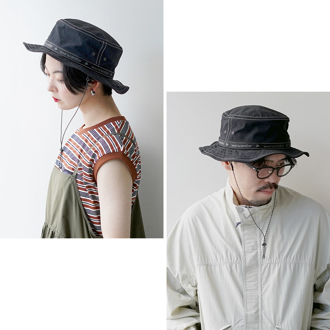 AND WANDER / Jacquard Tape Hat