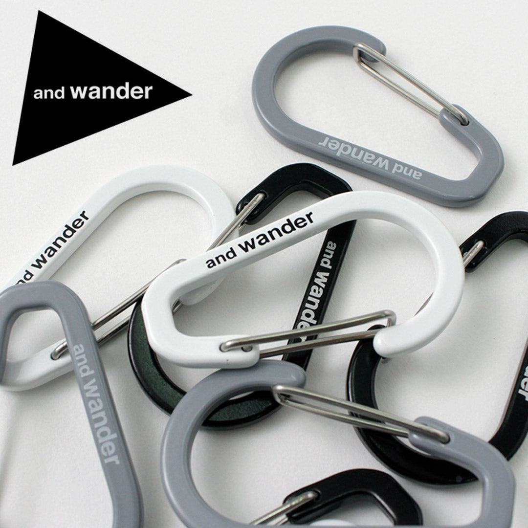 AND WANDER / Mini carabiner set
