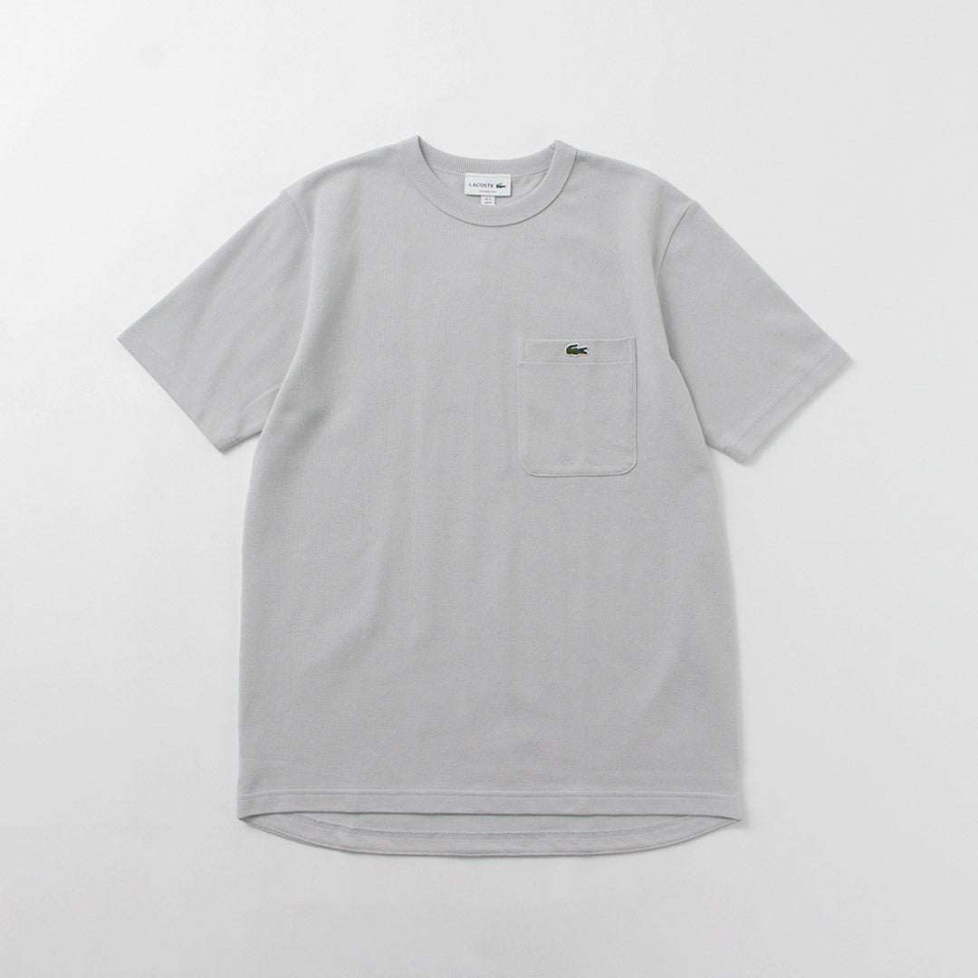 LACOSTE / Seed Stitch Pocket T-shirt