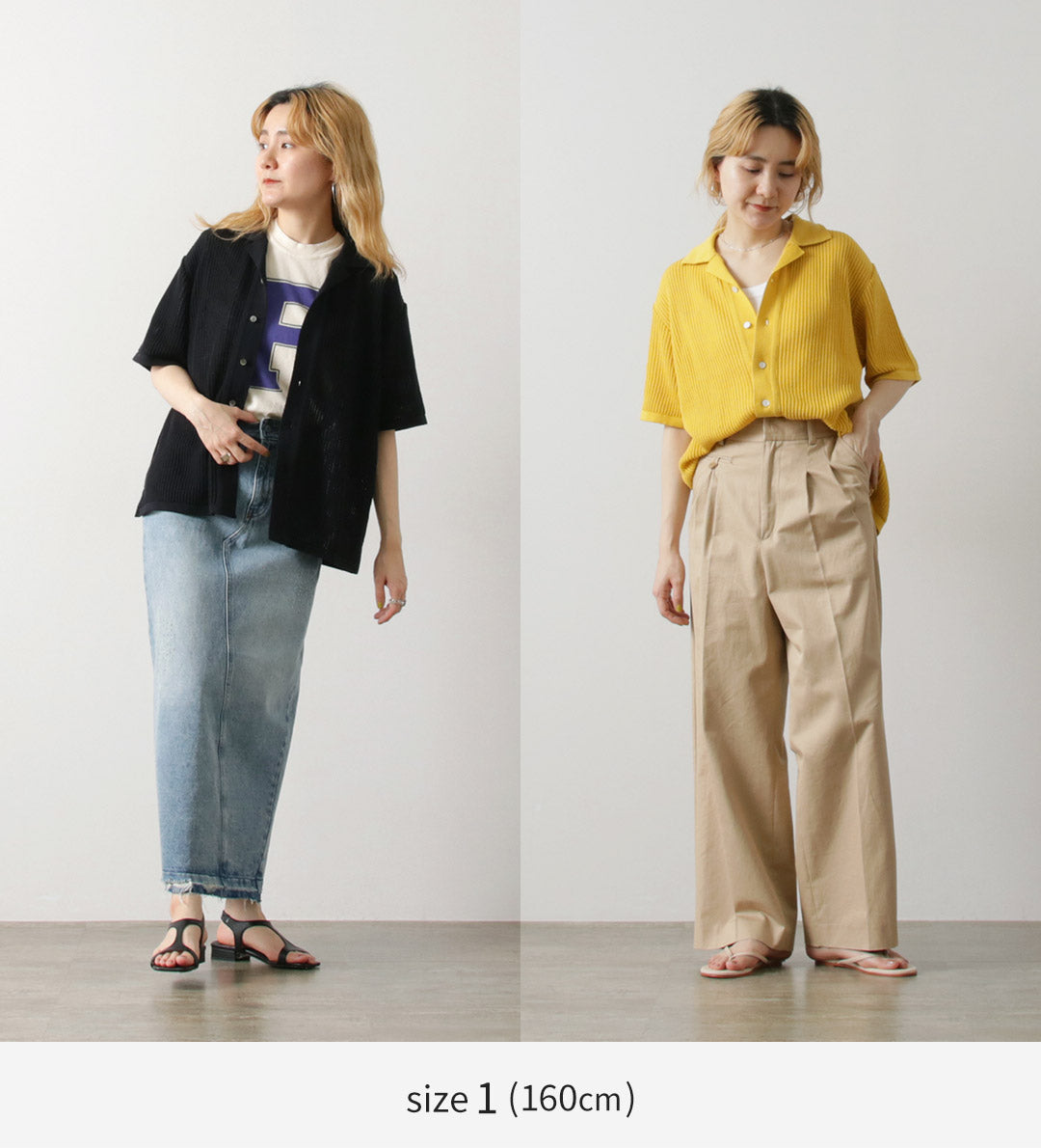 YONETOMI NEW BASIC / 棉质微风针织衬衫