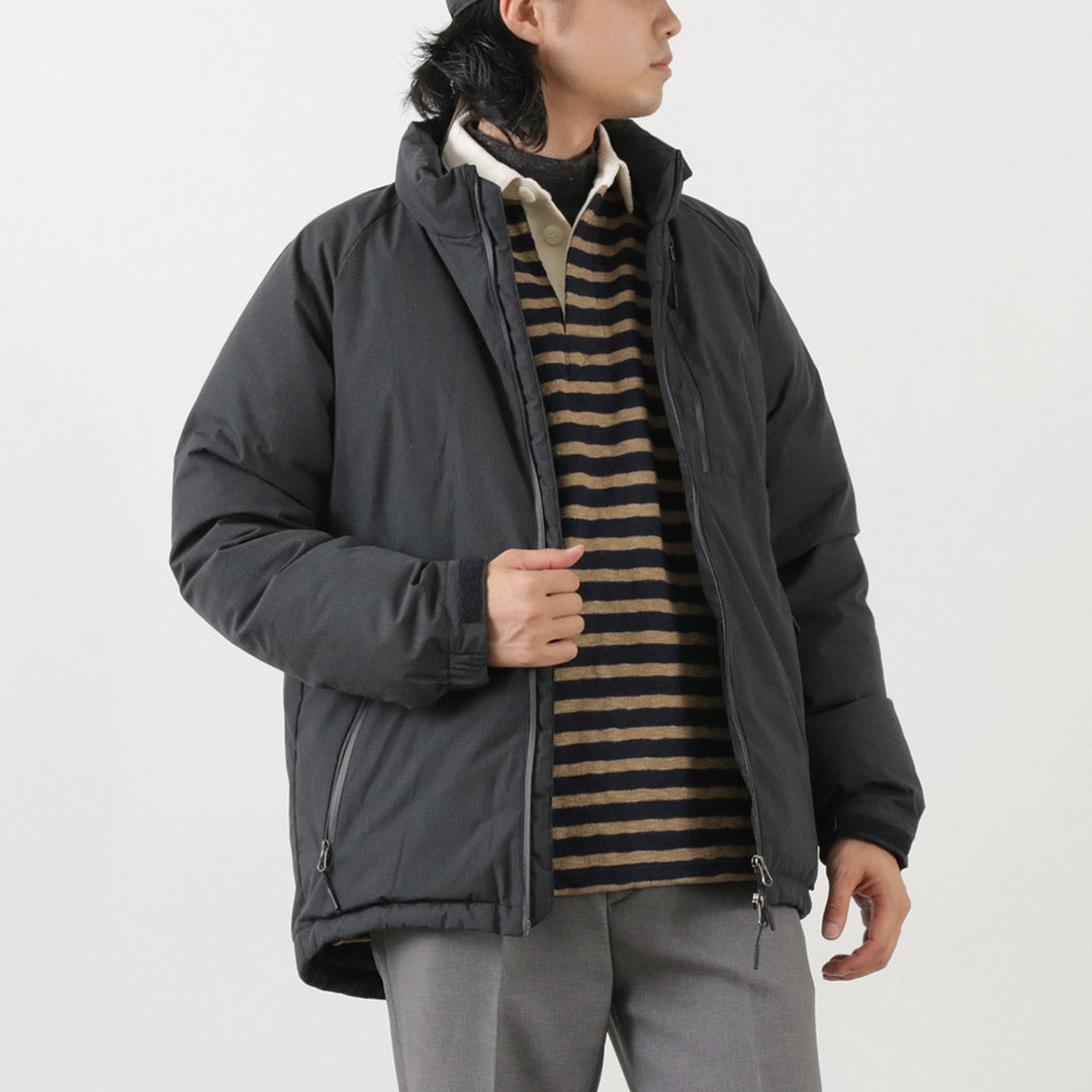 Chaqueta de plumón con cuello alto NANGA / HINOC