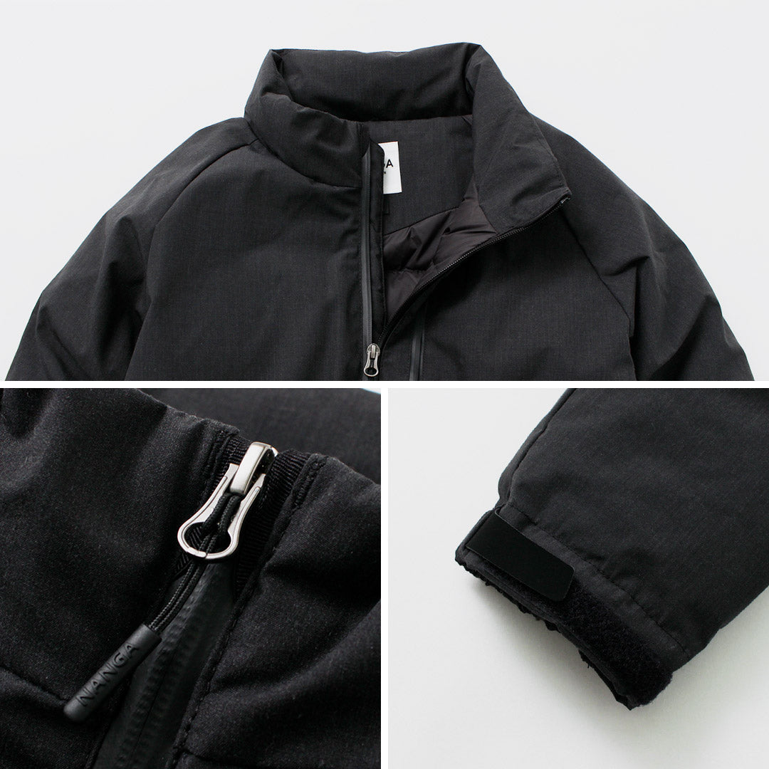 Chaqueta de plumón con cuello alto NANGA / HINOC