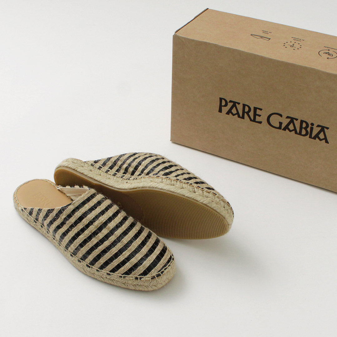 PARE GABIA / DENIS 에스파드리유 슬리퍼