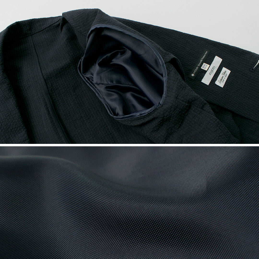 Chaqueta FUJITO / N.O.UN Algodón Lino Seersucker
