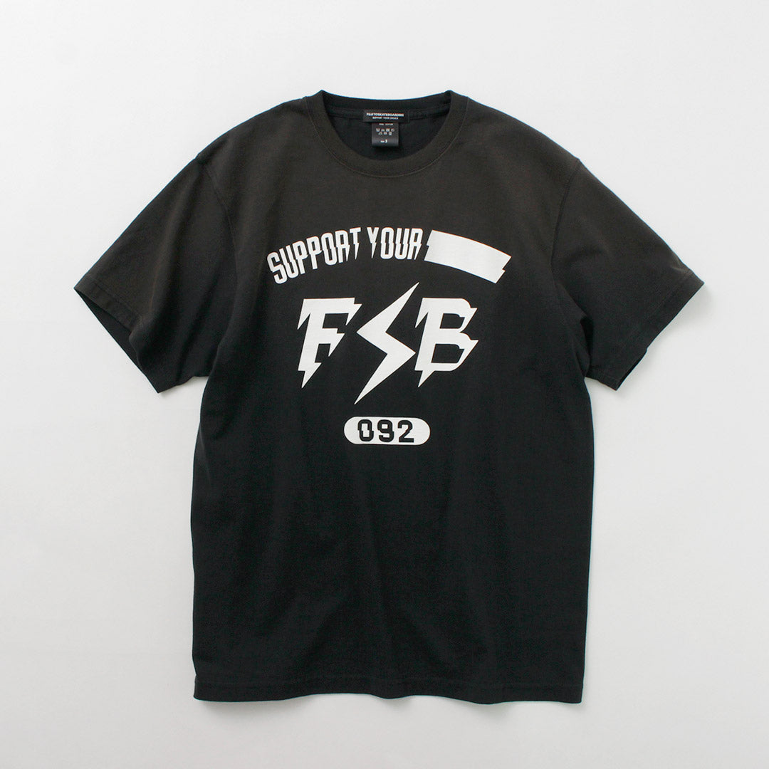 FUJITO / Short Sleeve T-Shirt Impulse Logo Vintage Finish
