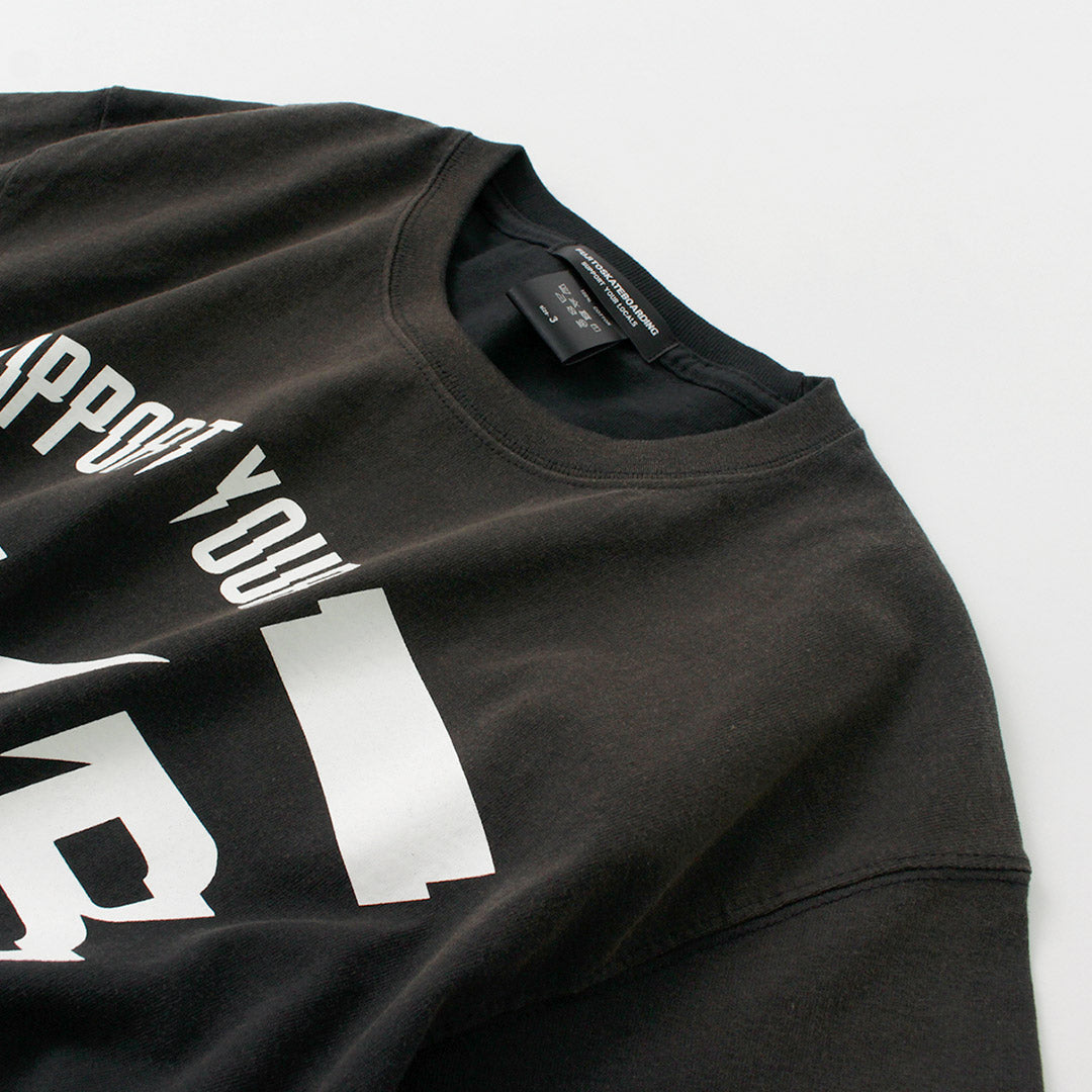 FUJITO / Short Sleeve T-Shirt Impulse Logo Vintage Finish