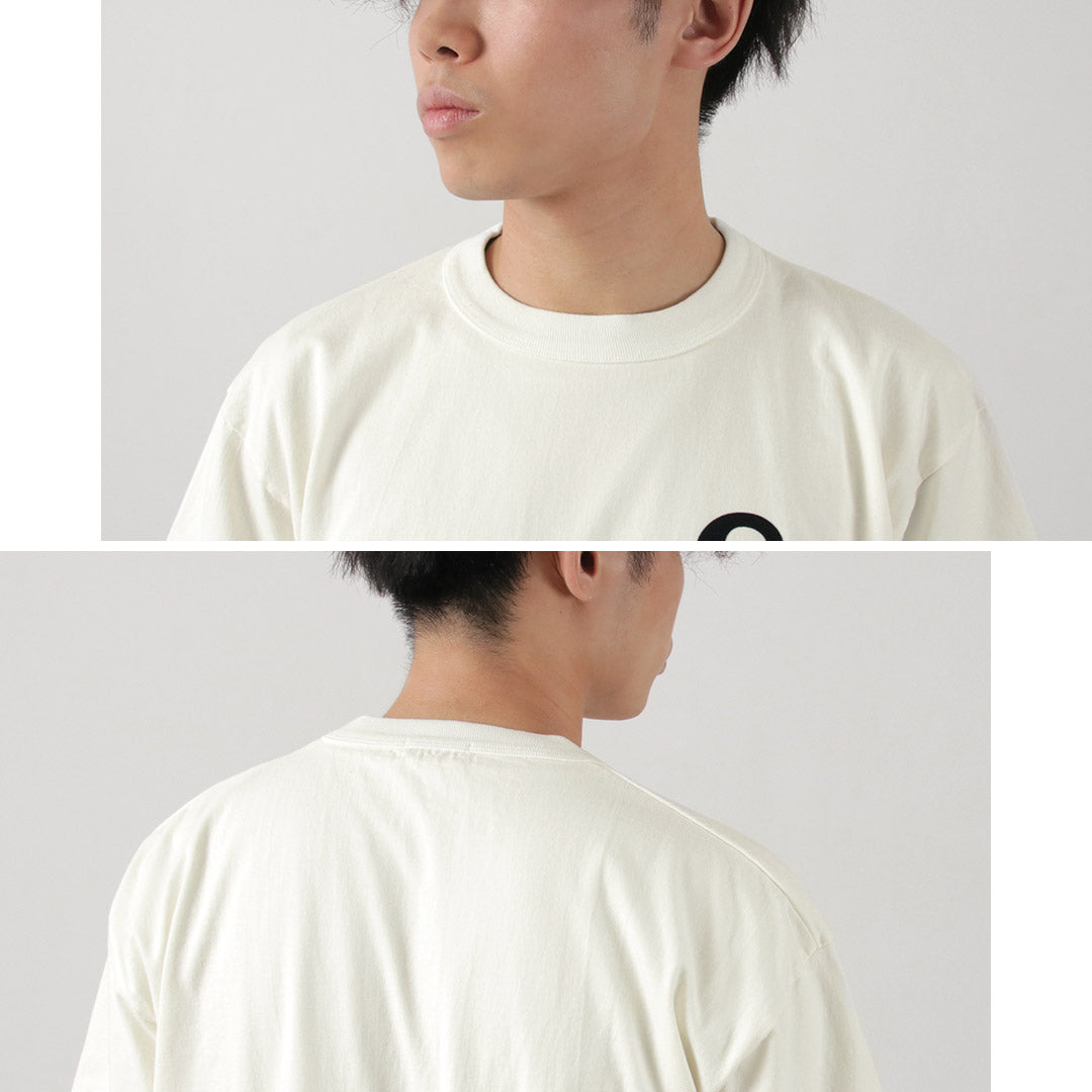 A.G.SPALDING&BROS / 14/Jersey Felt Letter Short Sleeve T-Shirt S Logo