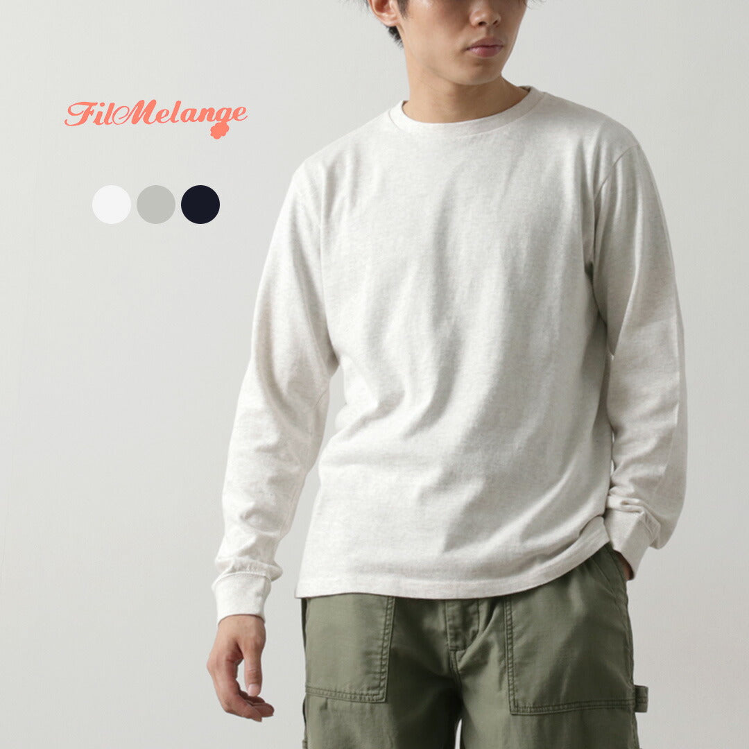 FILMELANGE / T-shirt manches longues en jersey Raffy bio Dole