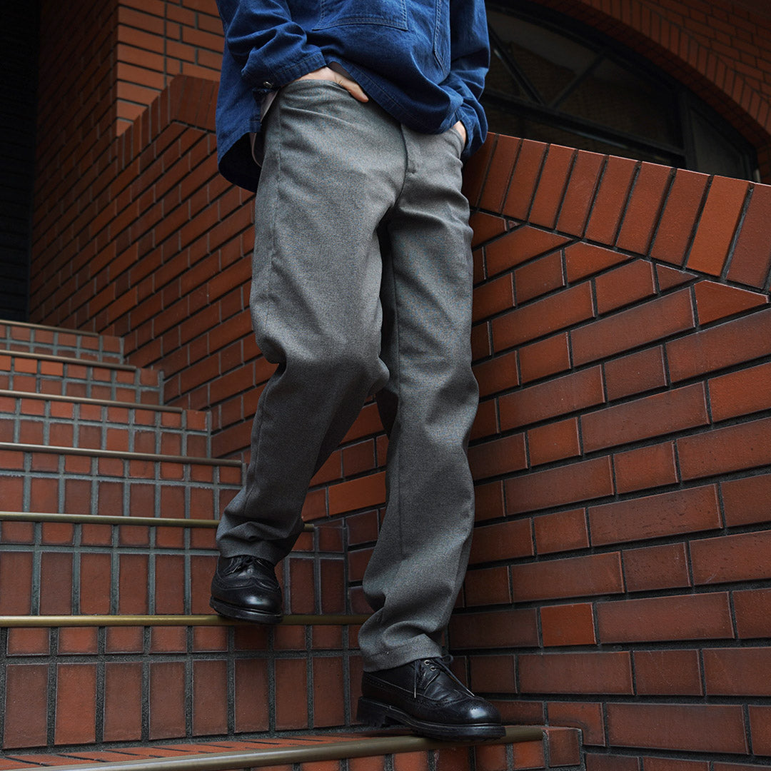 FOB FACTORY / F0529 STA-PREST 와이드 팬츠