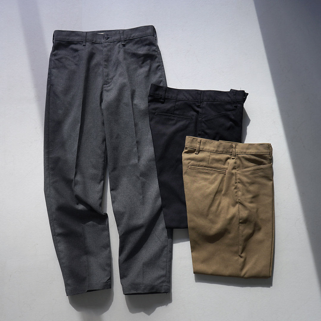 FOB FACTORY / F0529 STA-PREST 와이드 팬츠