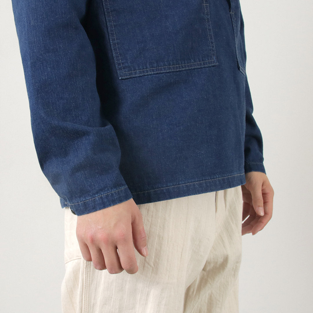 FOB FACTORY / US Army Denim Pullover Jacket