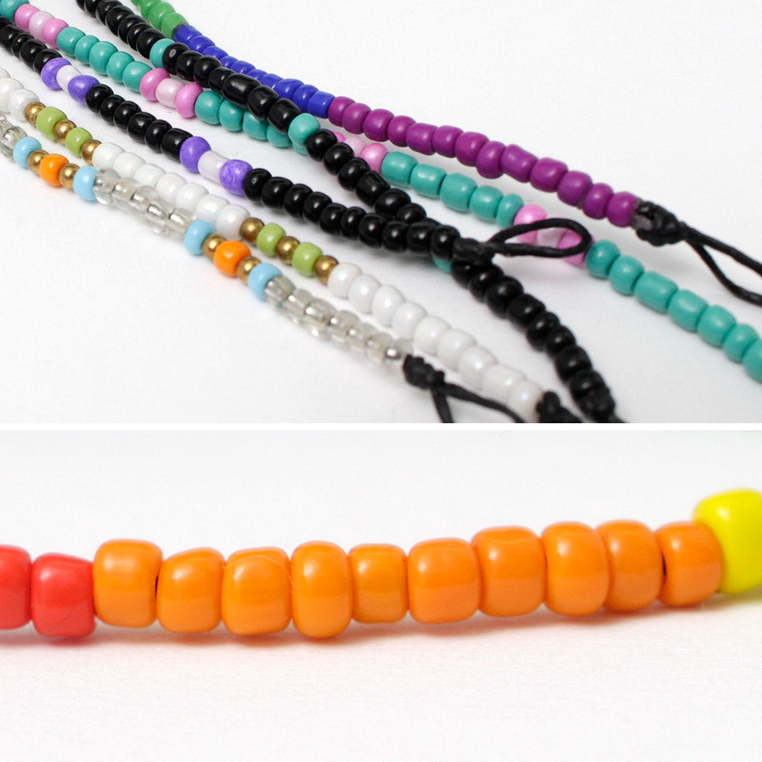 bracelet de perle en verre Phadua / multicolore