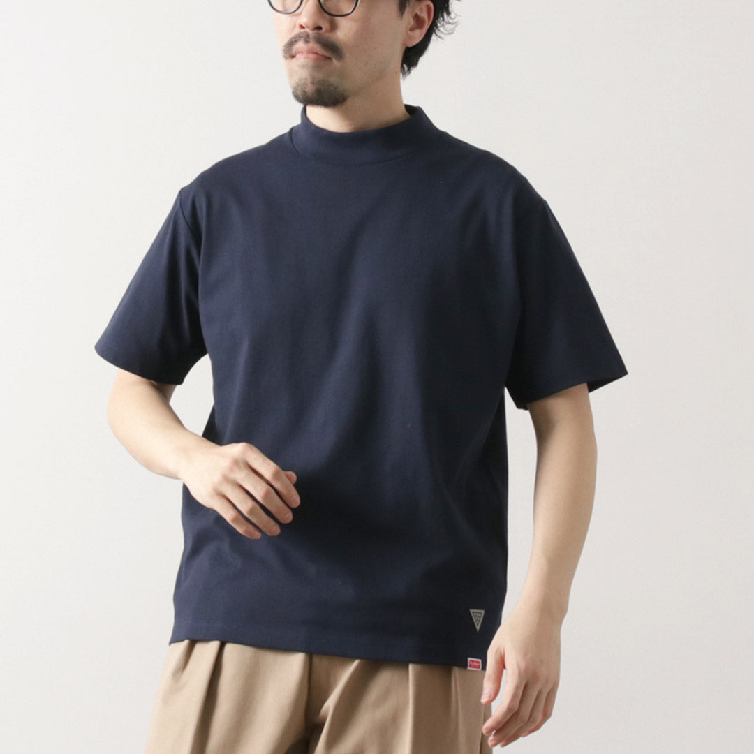 HEALTHKNIT / RAG 콜라보레이션 목넥 티셔츠 오픈엔드 드라이 저지