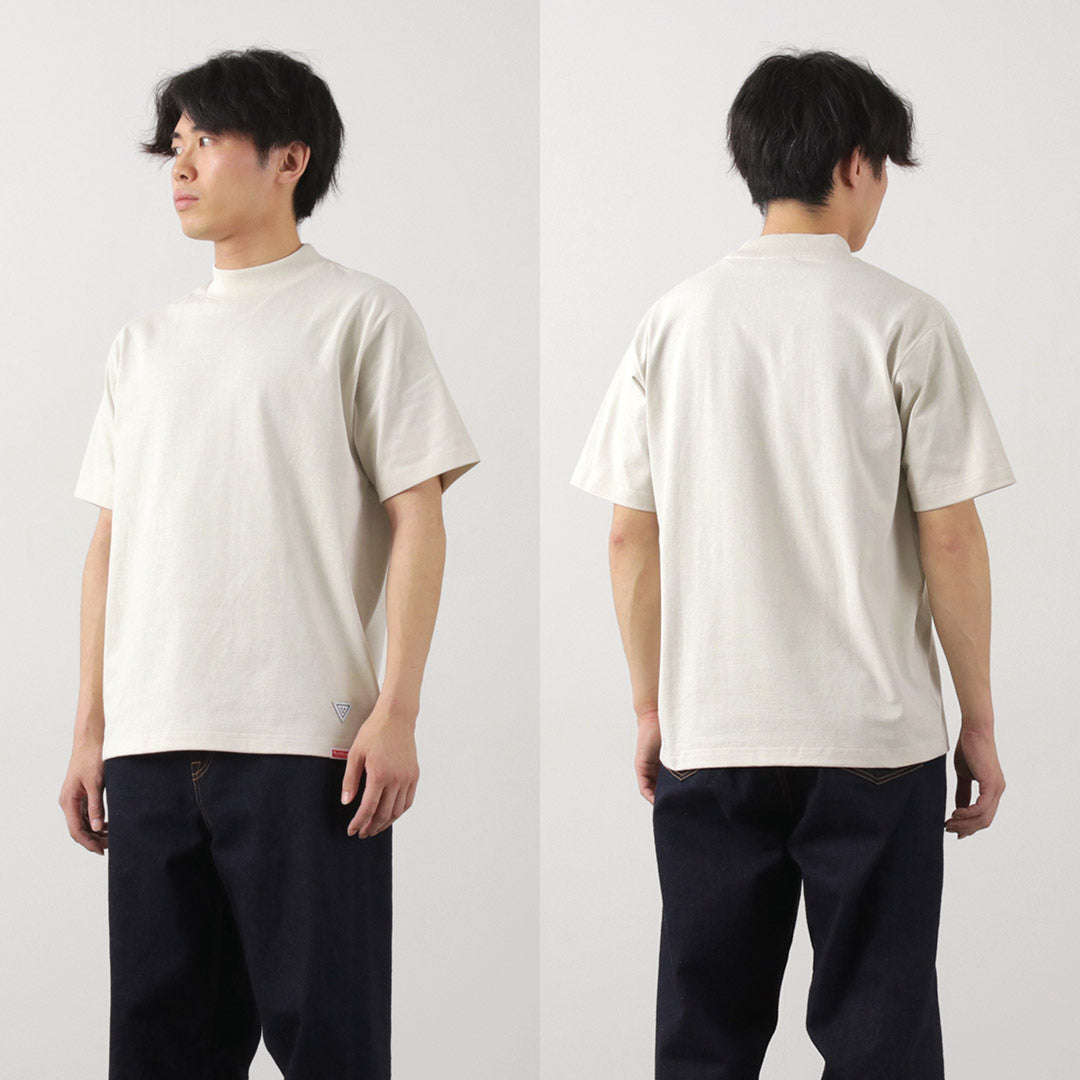 HEALTHKNIT / RAG 콜라보레이션 목넥 티셔츠 오픈엔드 드라이 저지
