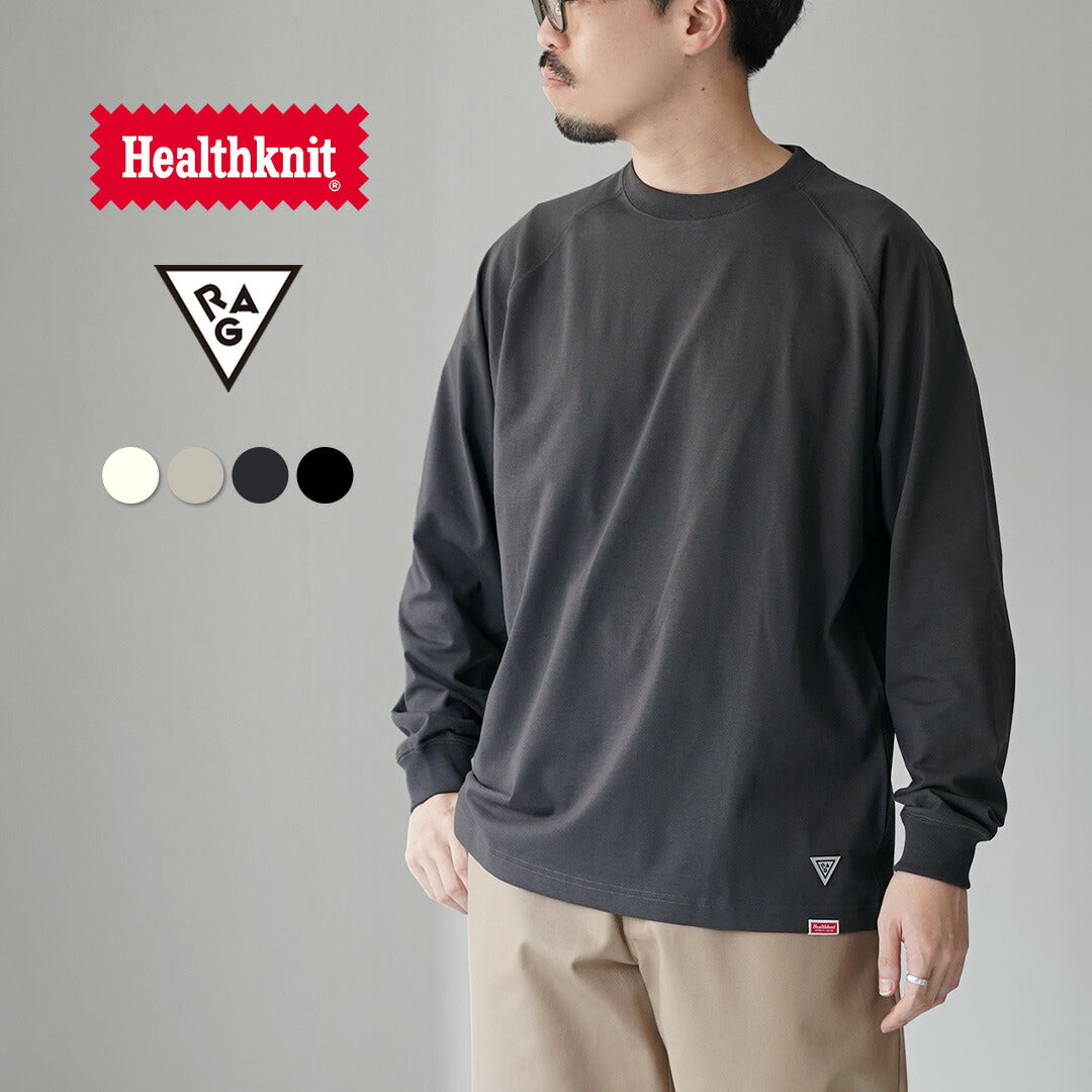HEALTHKNIT / RAG Collaboration Freedom Long Sleeve T-Shirt Open-End Dry Jersey