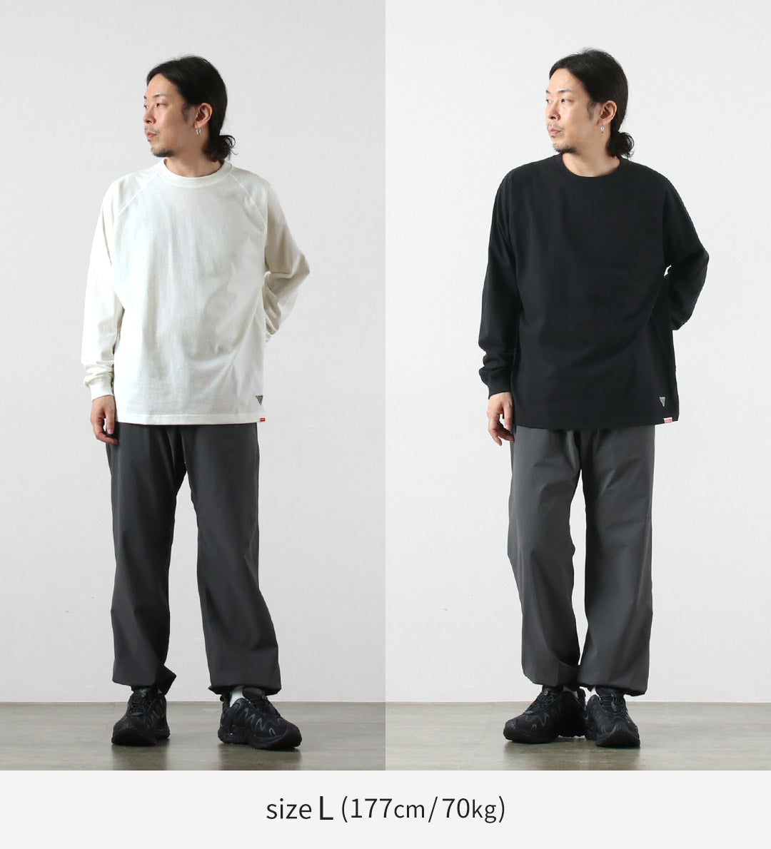 HEALTHKNIT / RAG Collaboration Freedom Long Sleeve T-Shirt Open-End Dry Jersey