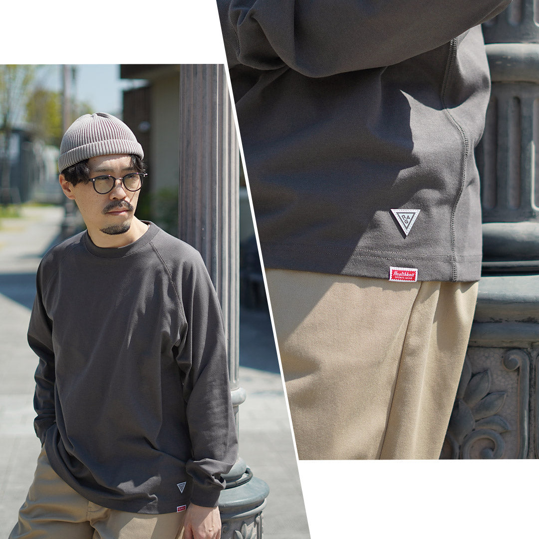 HEALTHKNIT / RAG Collaboration Freedom Long Sleeve T-Shirt Open-End Dry Jersey