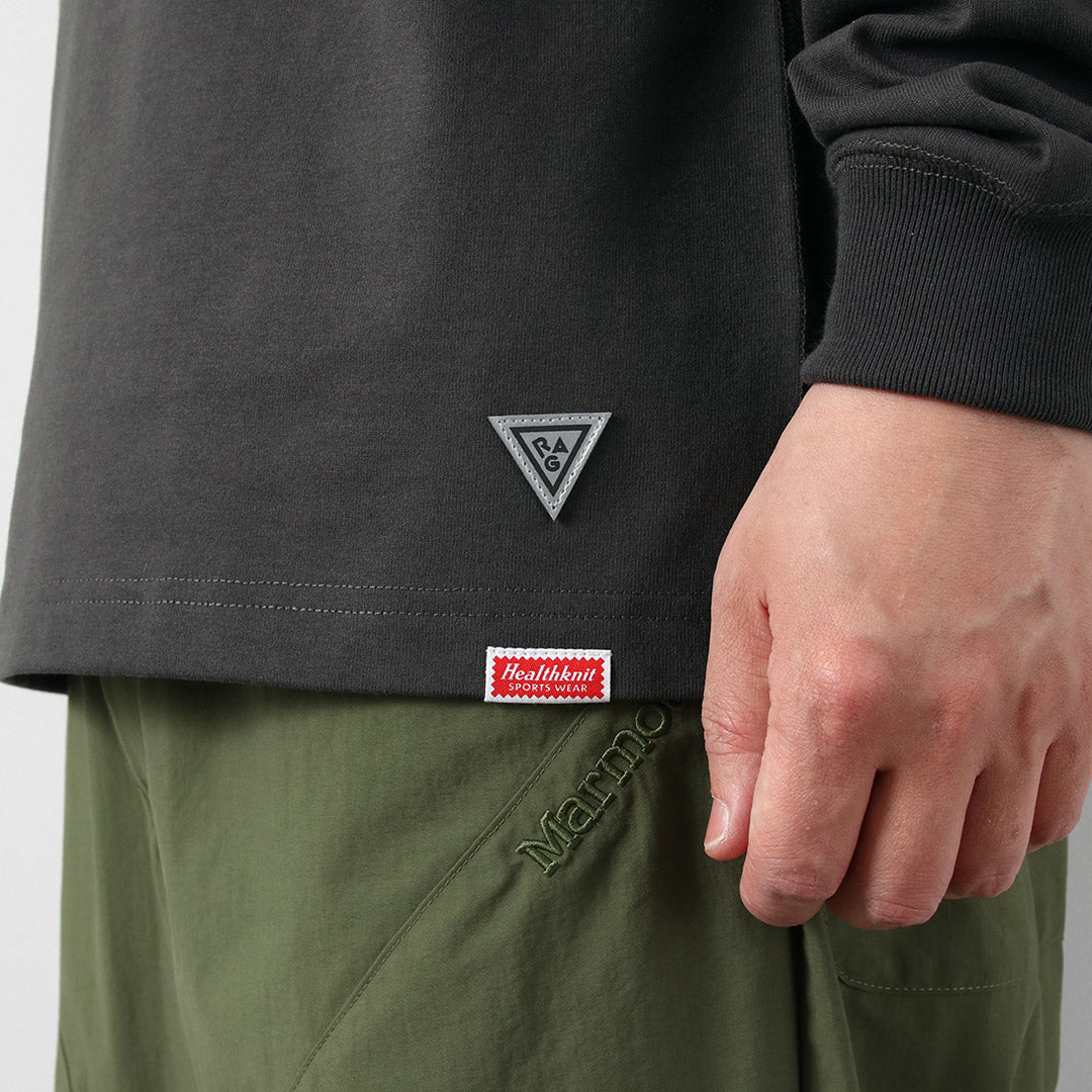 HEALTHKNIT / RAG Collaboration Freedom Long Sleeve T-Shirt Open-End Dry Jersey