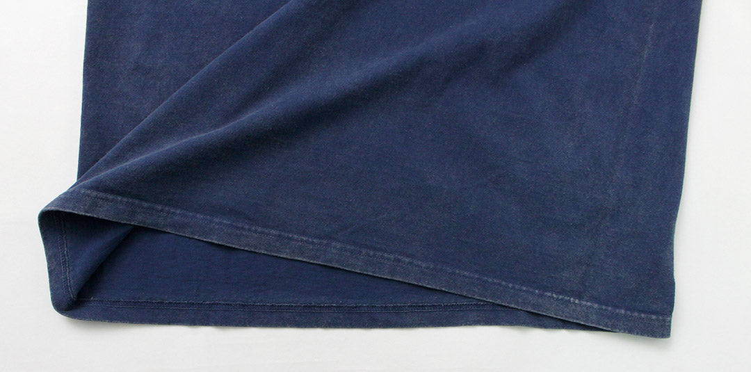 GOOD ON / Camiseta de manga corta con bolsillo y efecto teñido vintage